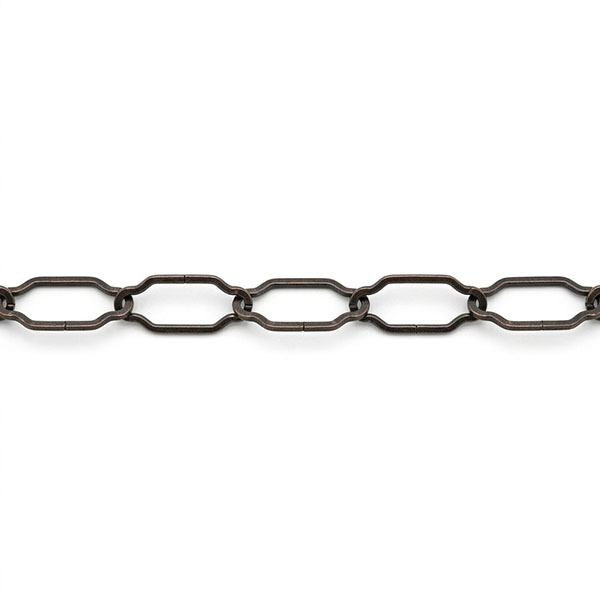 MINUTEX Catena Sagomata Filo Quadro in Acciaio Bronzato MOD. 201 D.MM2,5 - MINUTEX - Immagine 2